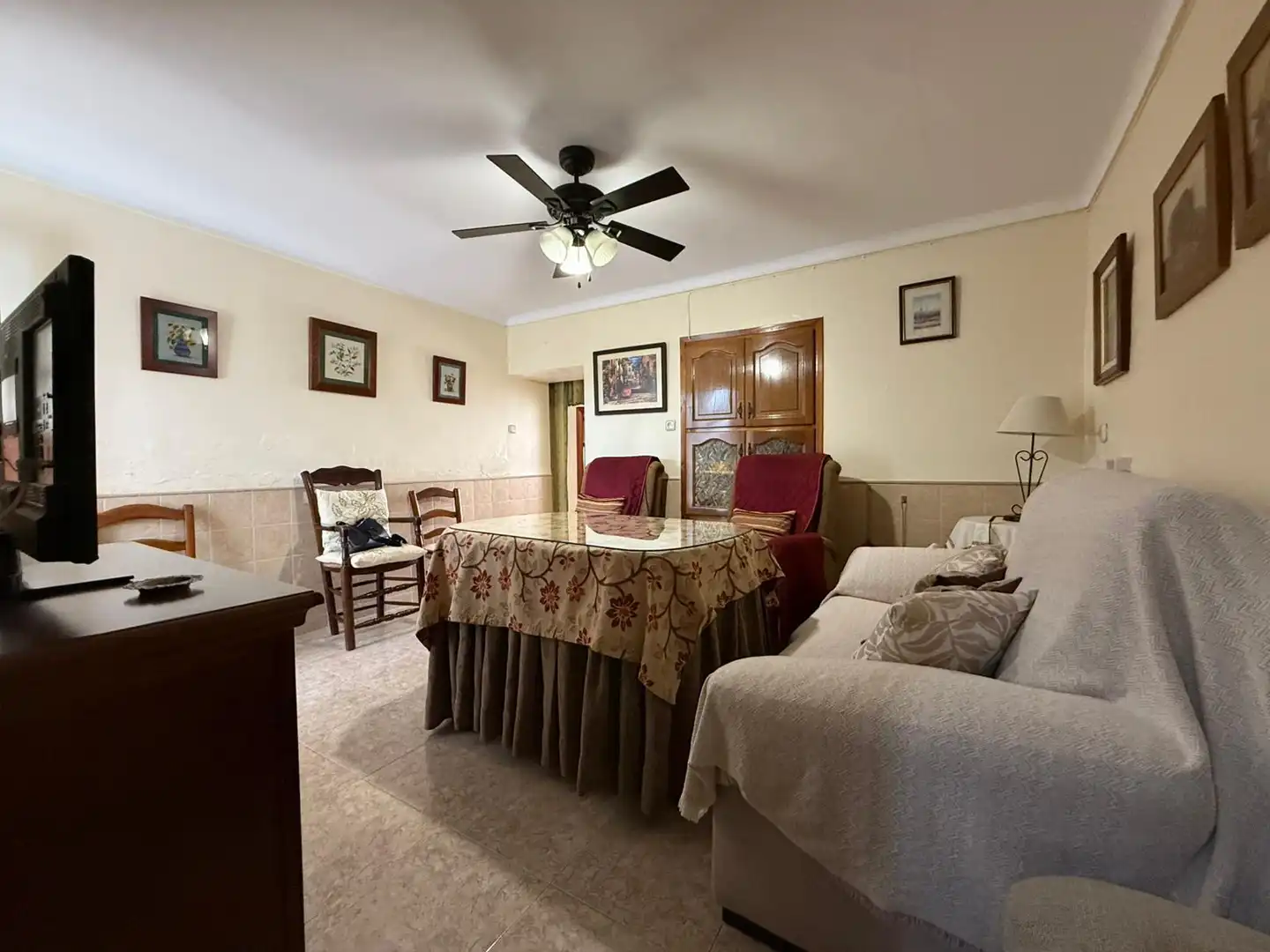 Sala de estar de Casa o chalet en venta en Mollina con Aire acondicionado, Jardín privado y Terraza