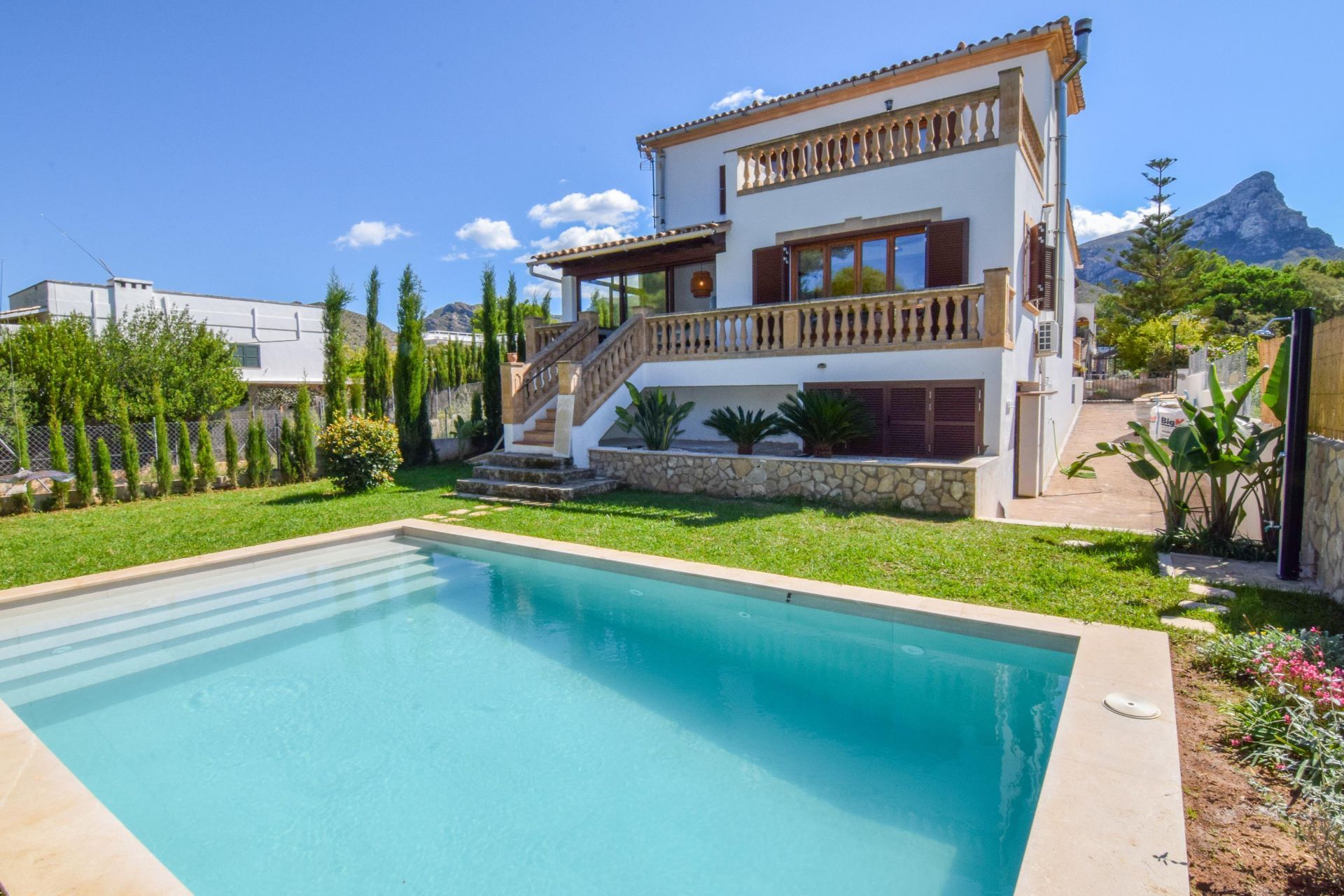 Jardí de Casa o xalet de lloguer en Artà amb Aire condicionat, Jardí privat i Piscina
