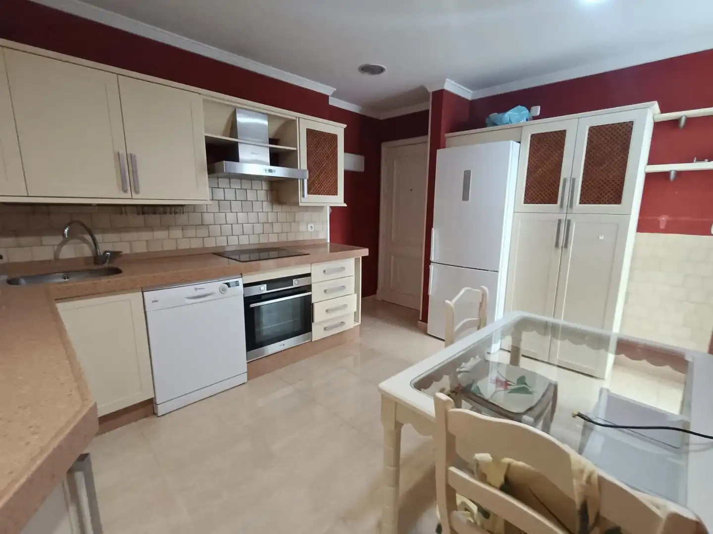 Kitchen of Flat for sale in Jerez de la Frontera  with Heating, Parquet flooring and Balcony