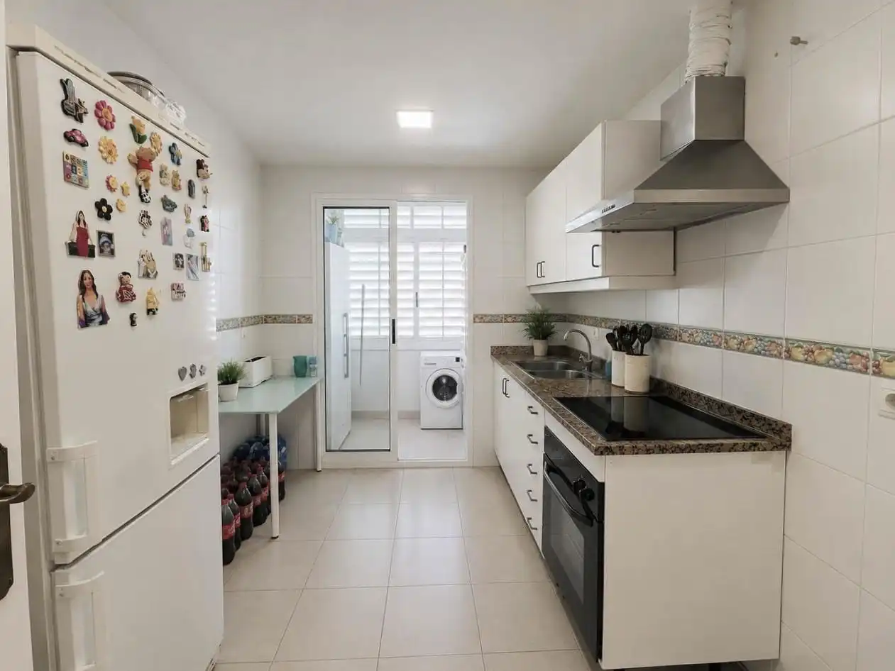 Kitchen of Flat for sale in Alicante / Alacant  with Air Conditioner, Heating and Terrace