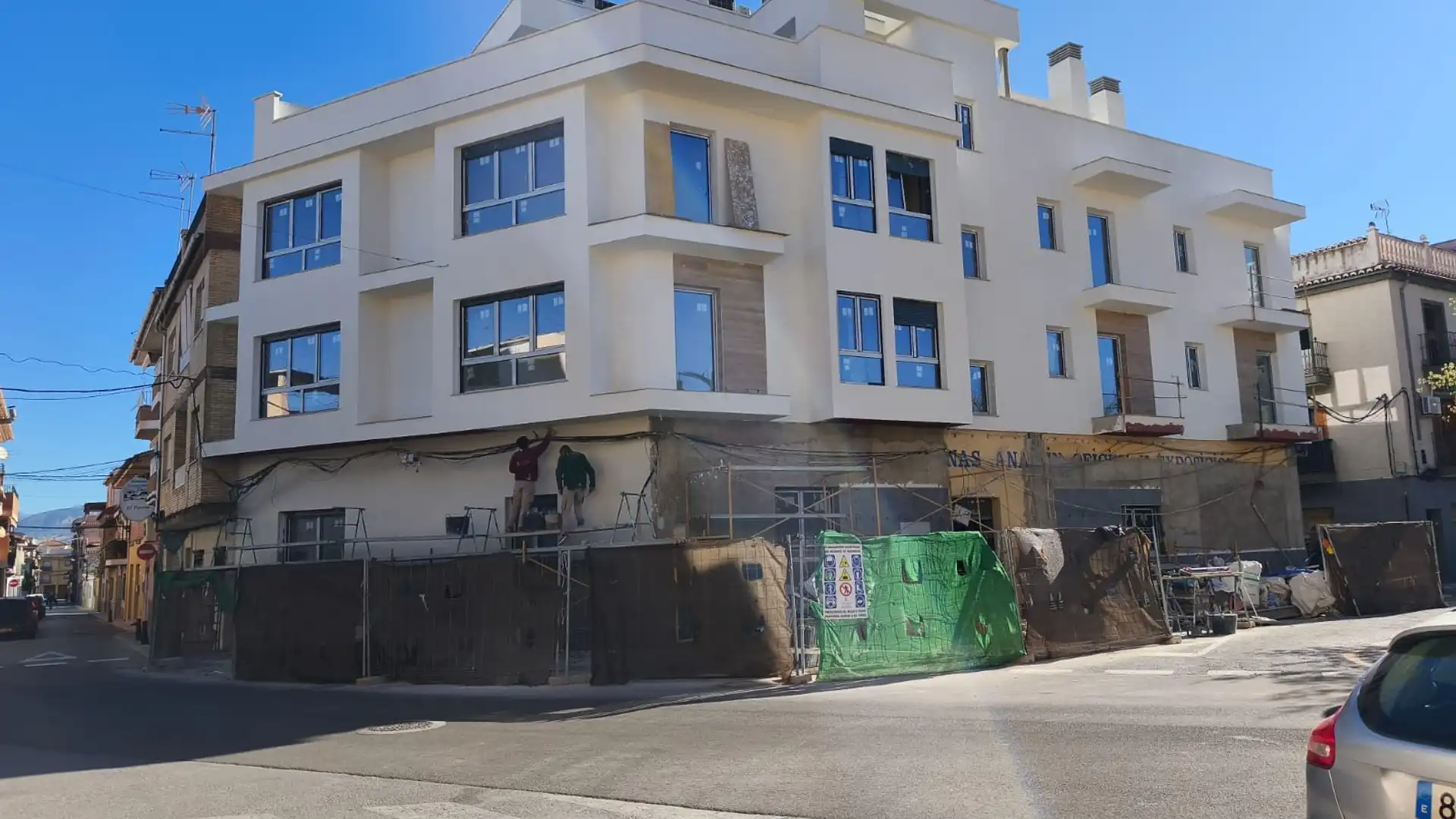 Exterior view of Attic for sale in Armilla  with Air Conditioner and Terrace