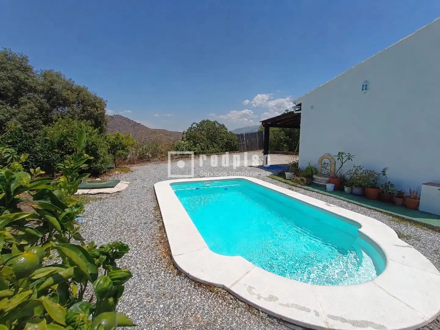 Jardín de Casa o chalet en venta en El Borge con Aire acondicionado, Calefacción y Trastero