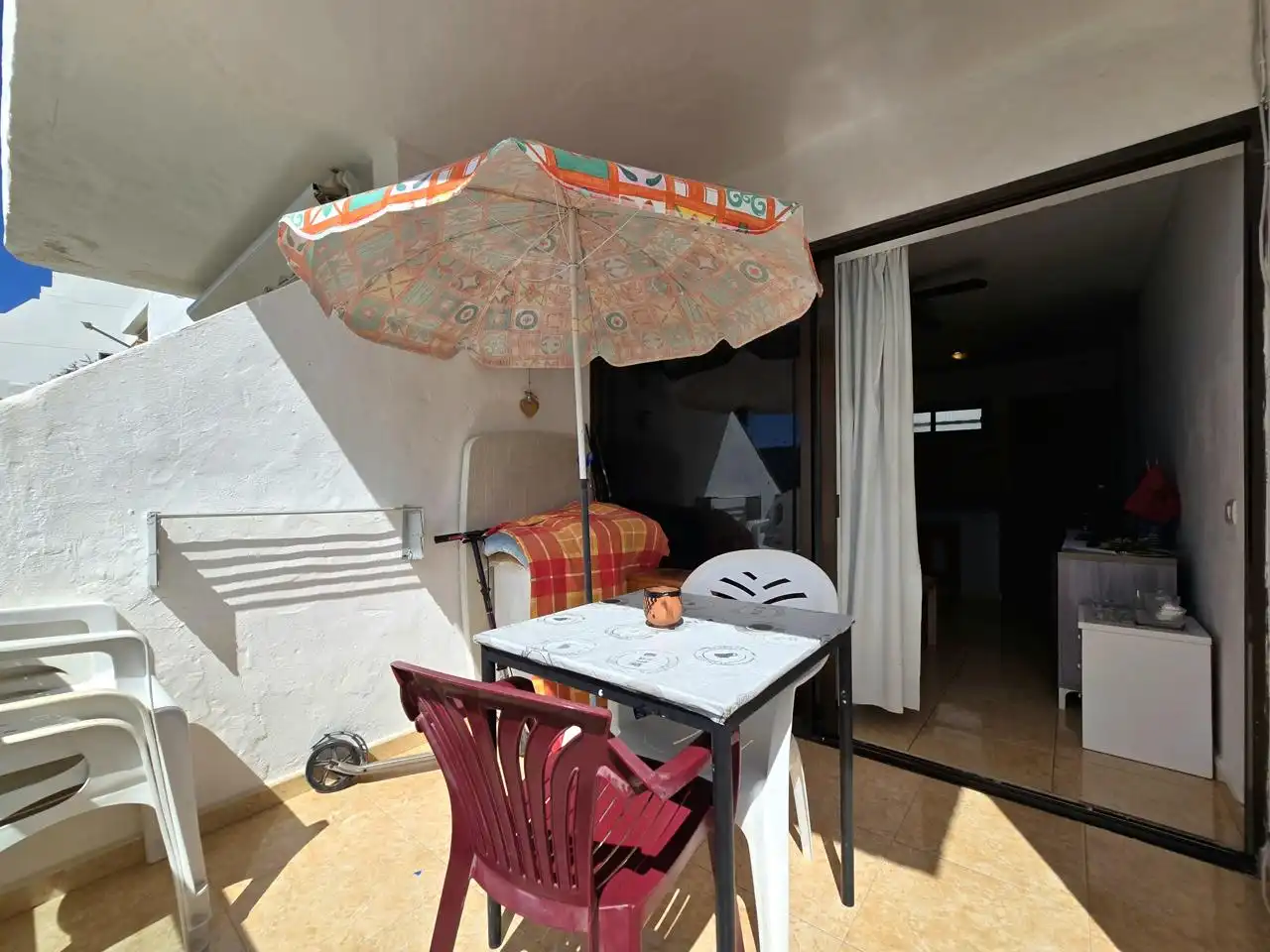 Terrassa de Apartament en venda en Mogán amb Moblat, Balcó i Piscina comunitària
