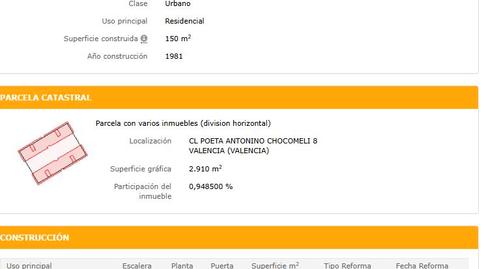 Foto 2 de Pis en venda a Carrer de la Vall de la Ballestera, 39, Barrio de Campanar,  Valencia Capital