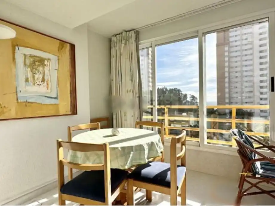 Comedor de Piso en venta en Benidorm con Aire acondicionado, Jardín privado y Terraza