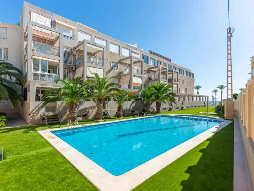 Swimming pool of Apartments for sale in Playa Muchavista