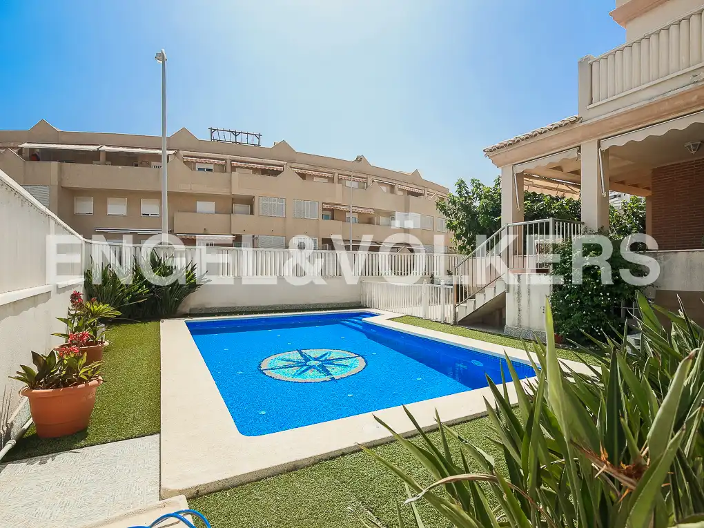Piscina de Finca rústica de lloguer en Cullera amb Aire condicionat, Calefacció i Terrassa