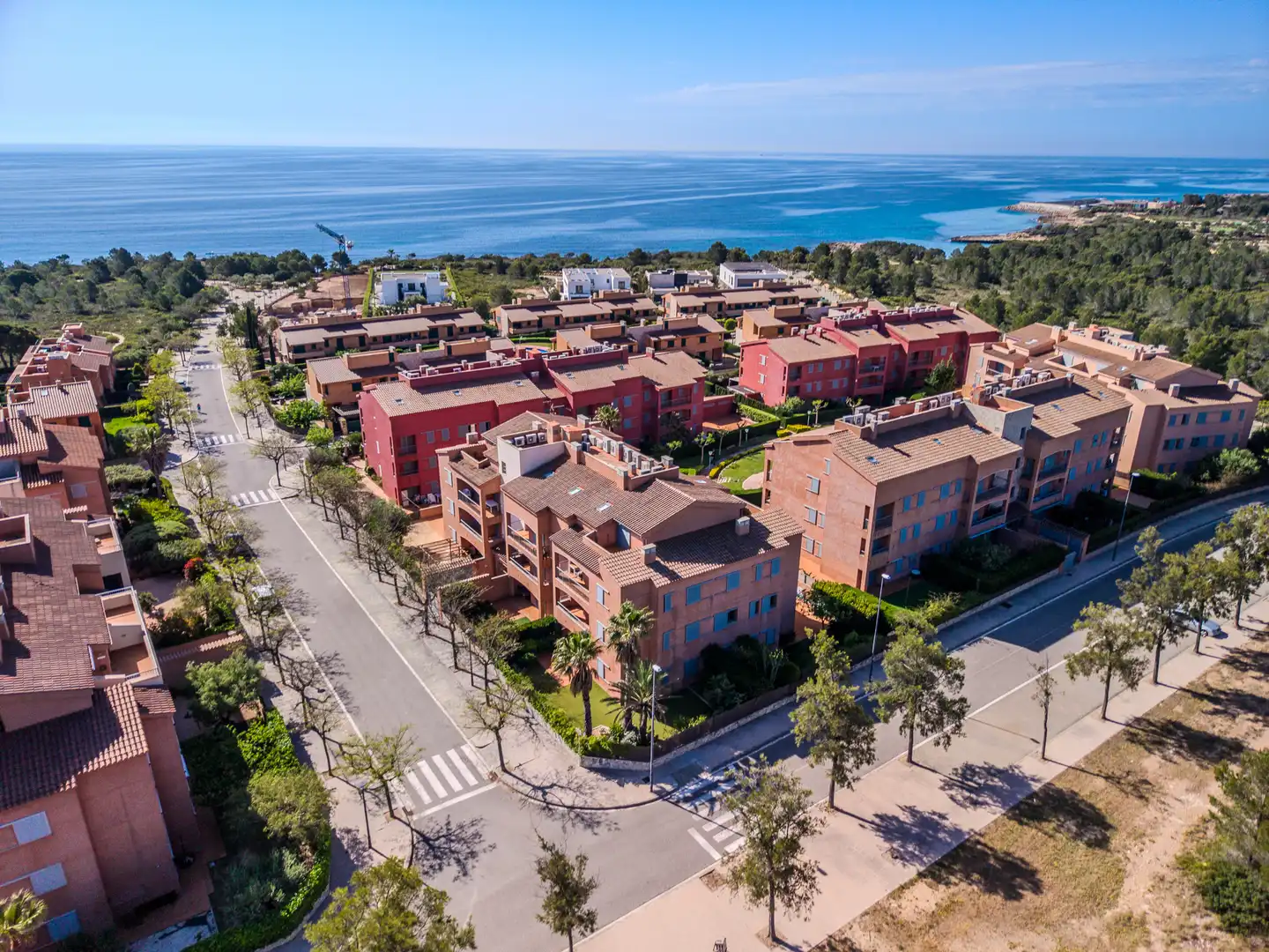Vista exterior de Piso en venta en L'Ametlla de Mar  con Aire acondicionado, Calefacción y Terraza