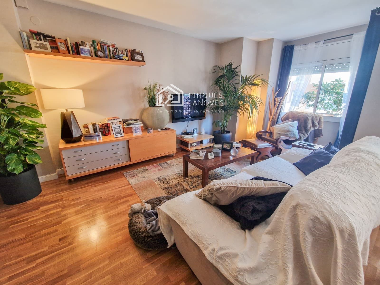 Living room of Flat for sale in  Barcelona Capital  with Air Conditioner, Heating and Terrace