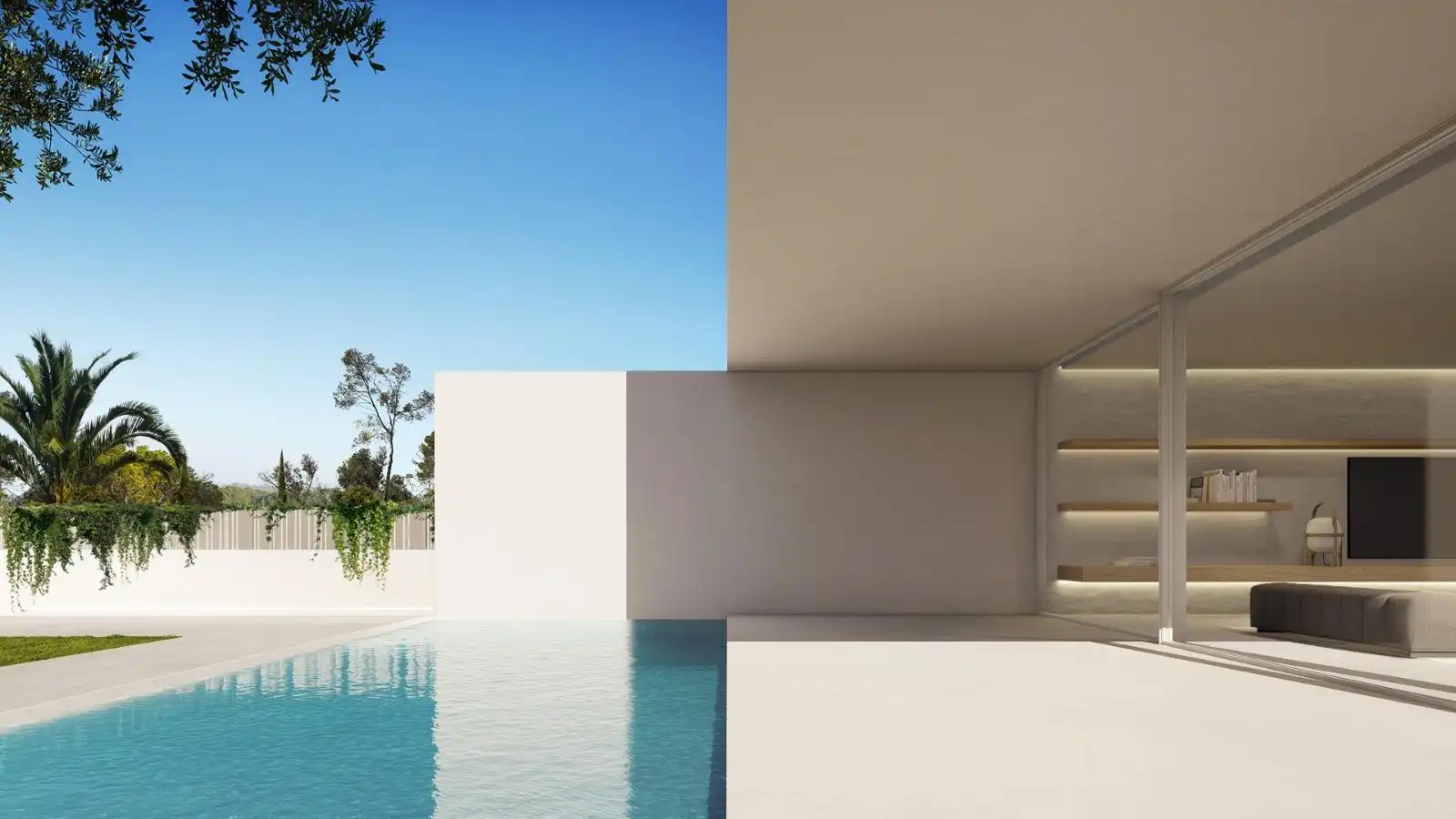 Swimming pool of Houses for sale in Mojácar  with Air Conditioner, Private garden and Swimming Pool