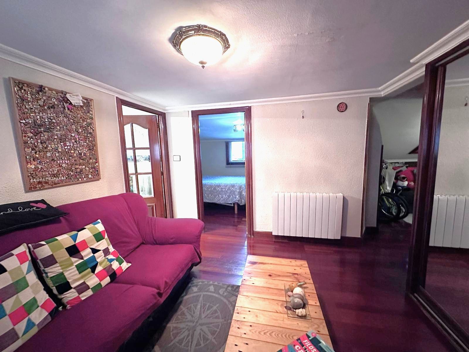 Living room of Flat for sale in Santurtzi   with Furnished