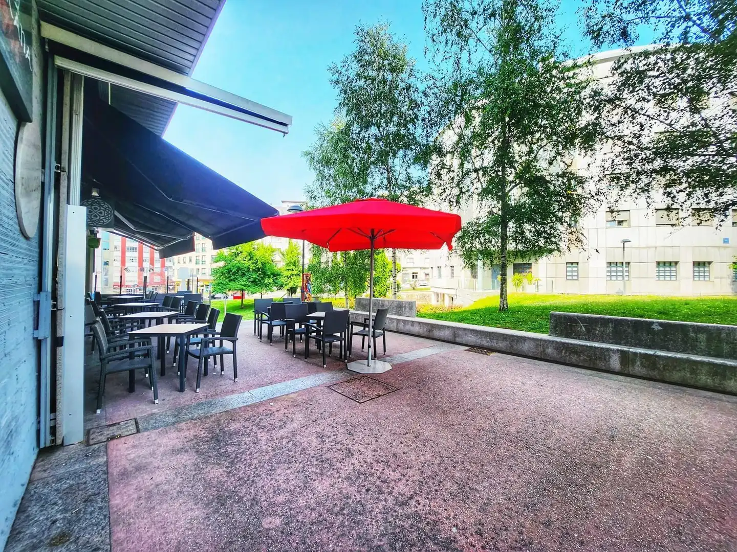 Terrace of Commercial properties for sale in Pontevedra Capital   with Air Conditioner