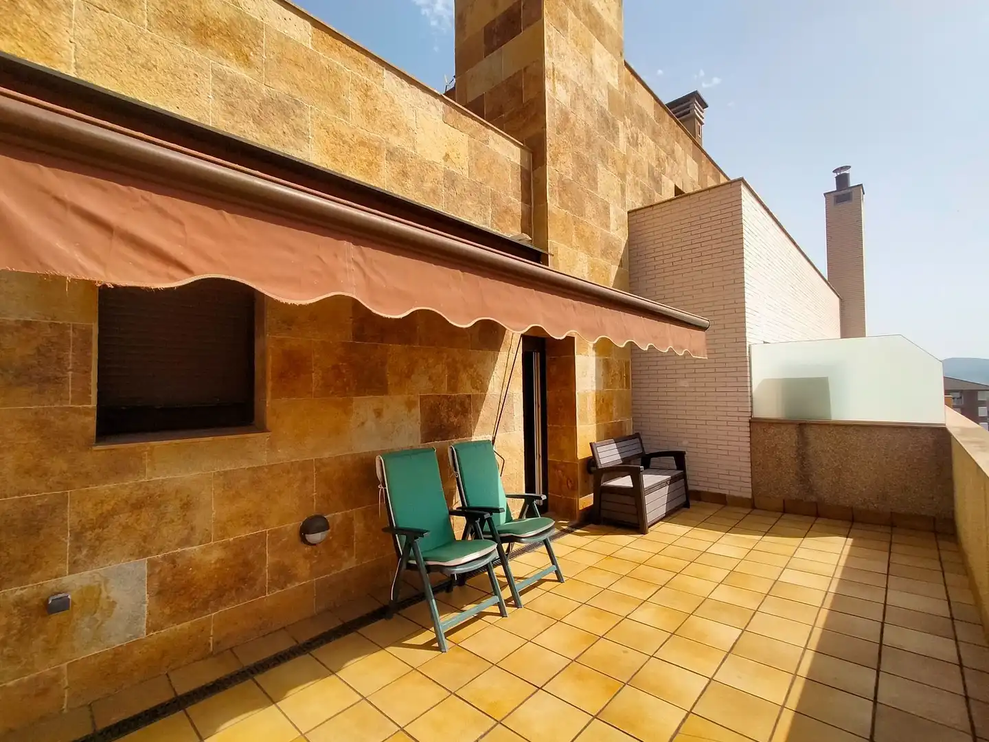 Terrace of Flat for sale in Pravia  with Heating, Terrace and Furnished
