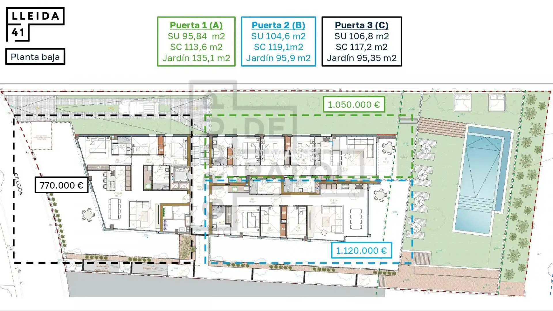 Pis amb jardí en venda a Marítim, imagen 7