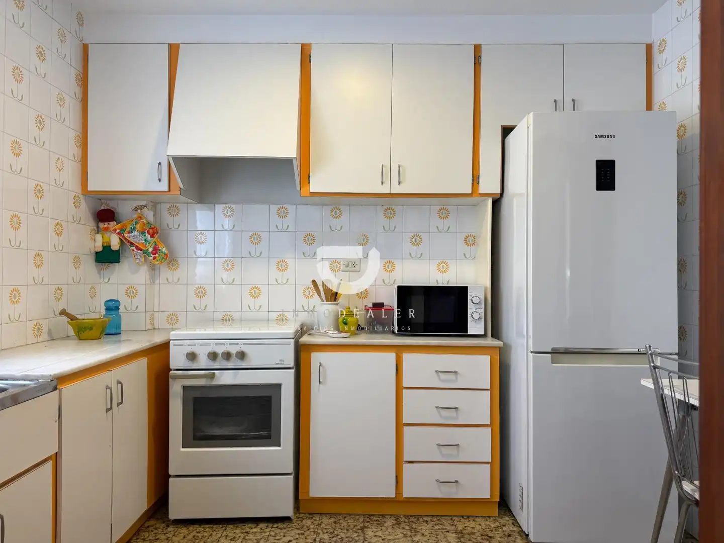 Cuina de Apartament en venda en Piles amb Aire condicionat, Jardí privat i Terrassa