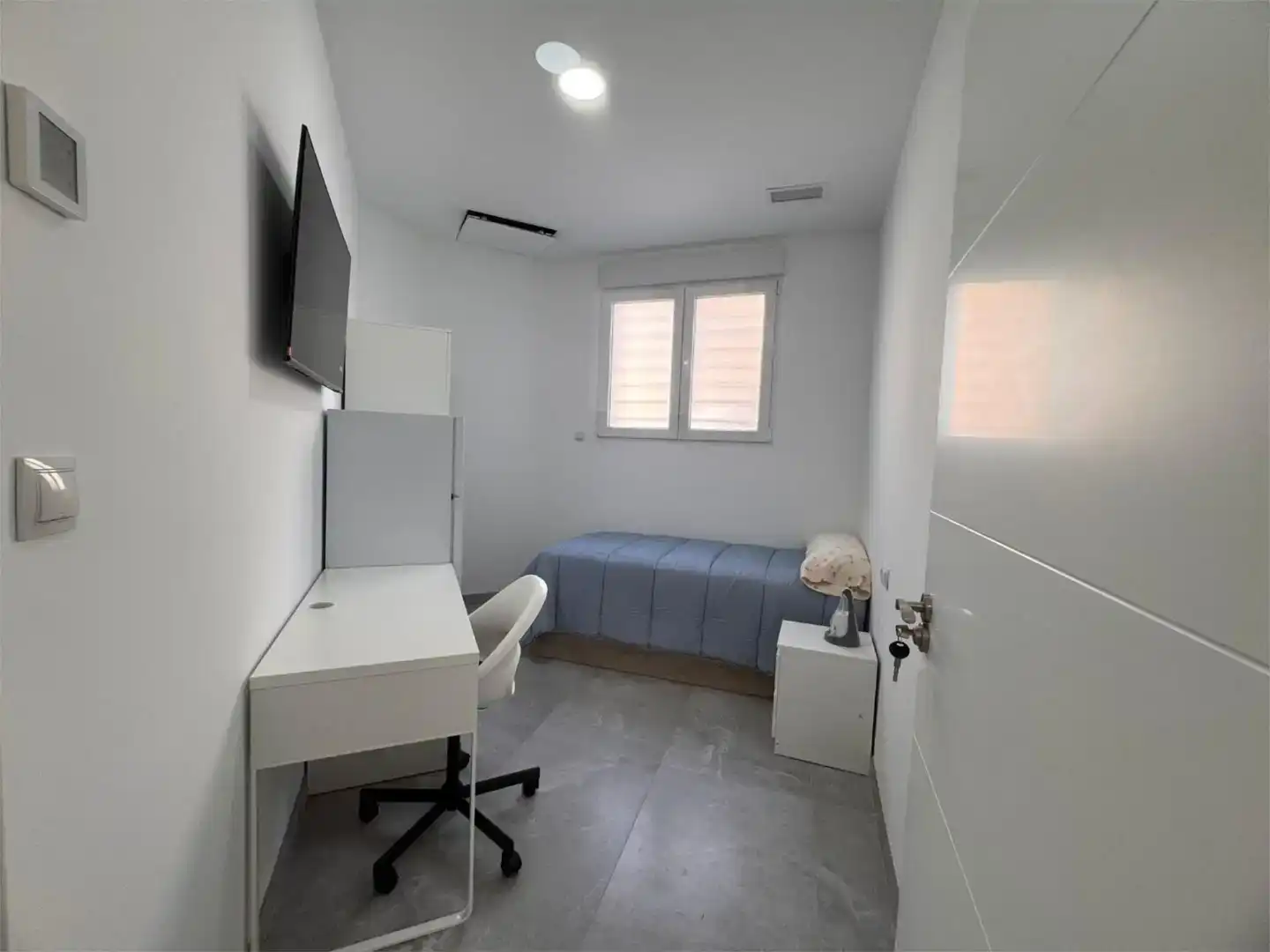 Schlafzimmer von Erdgeschoss zur untervermieten in Elche / Elx mit Klimaanlage und Möbliert