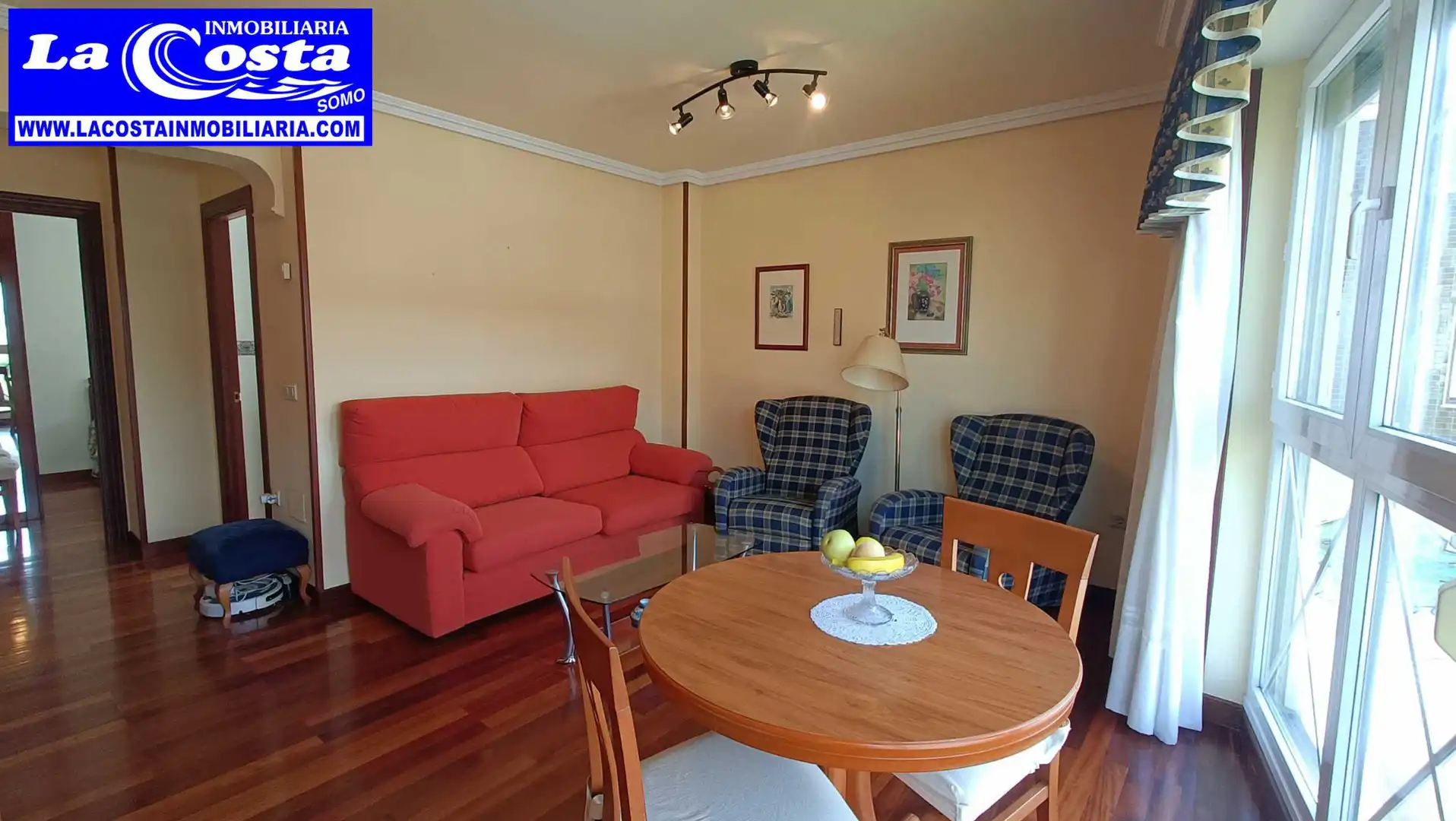 Wohnzimmer von Wohnung zum Verkauf in Ribamontán al Mar mit Heizung, Ofen und Waschmaschine