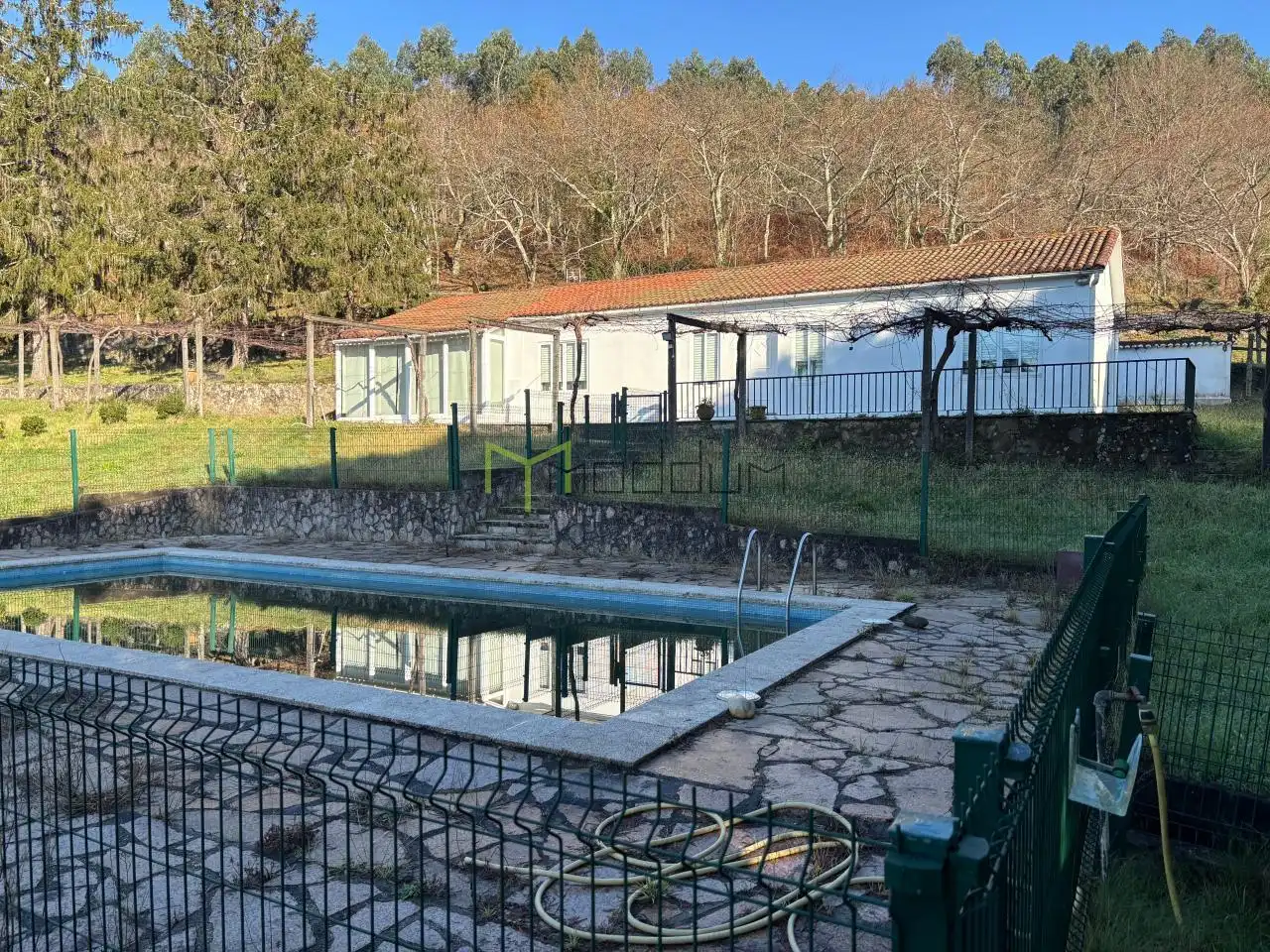 Piscina de Casa o xalet en venda en Teo amb Calefacció, Jardí privat i Piscina