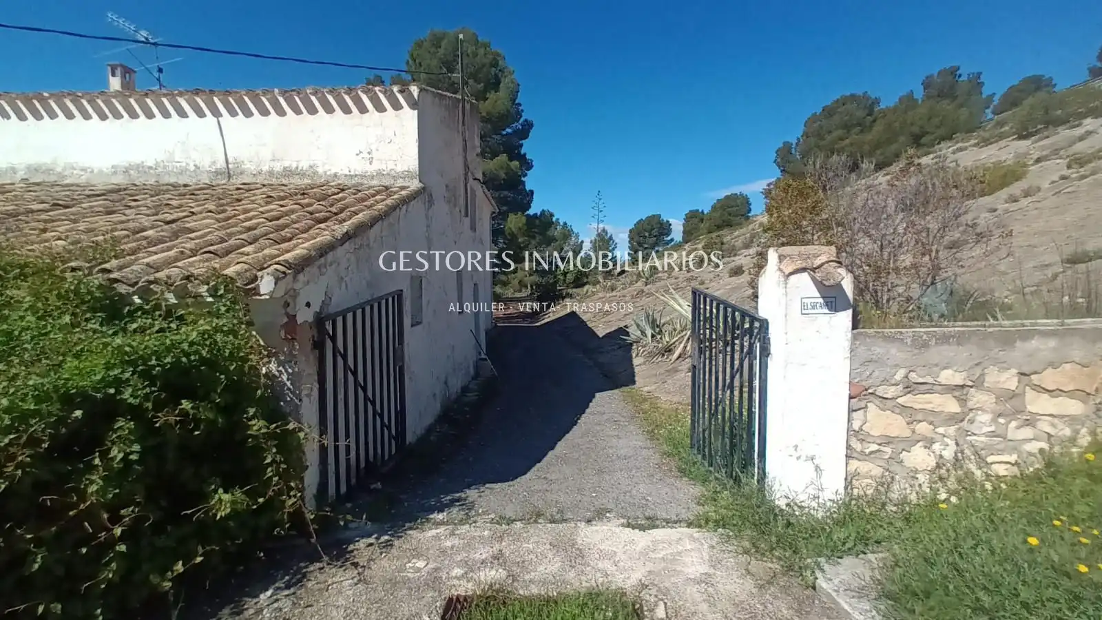 Vista exterior de Casa o chalet en venta en Ibi con Piscina