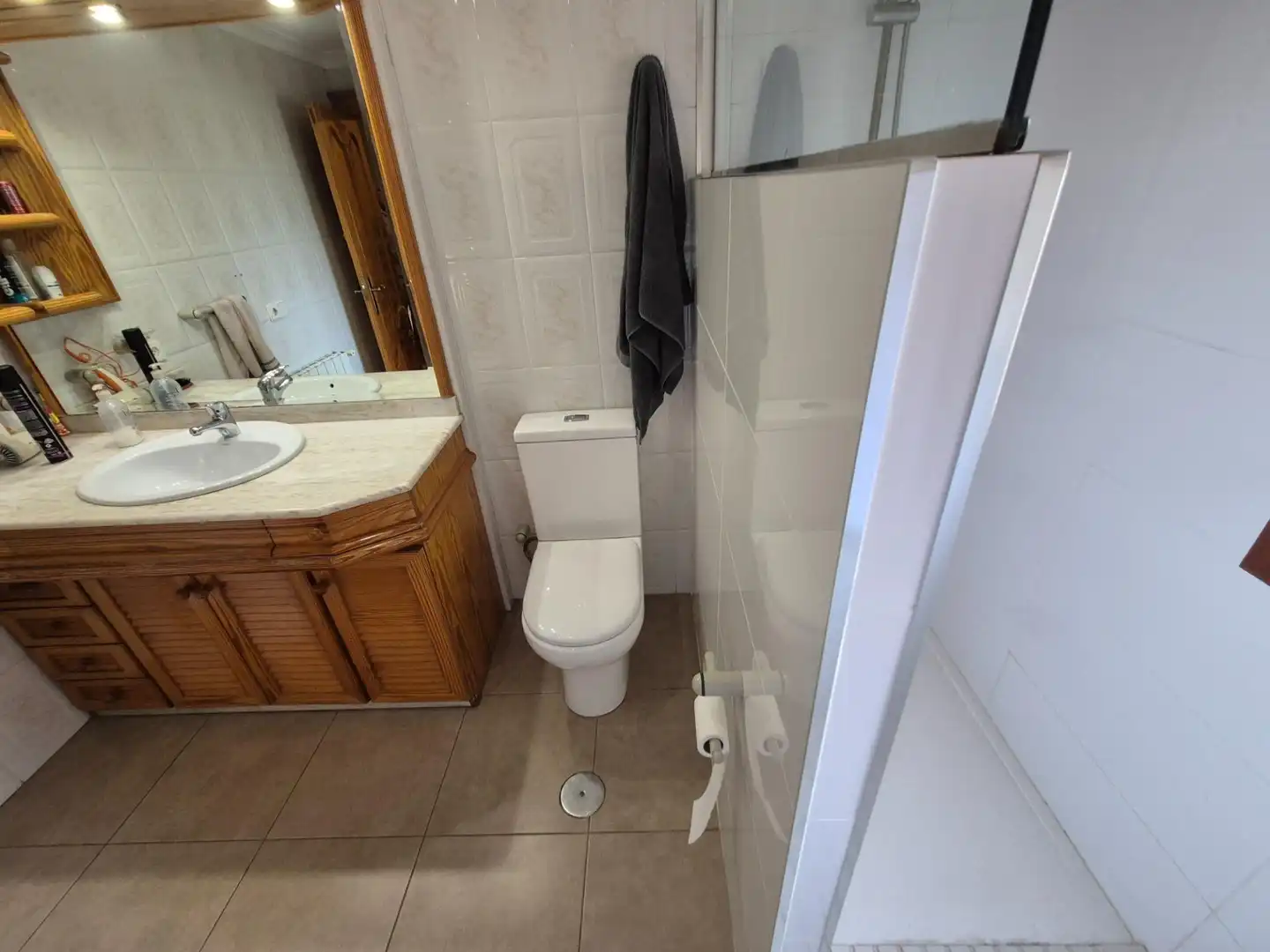 Bany de Casa o xalet en venda en Petrer amb Calefacció, Jardí privat i Terrassa
