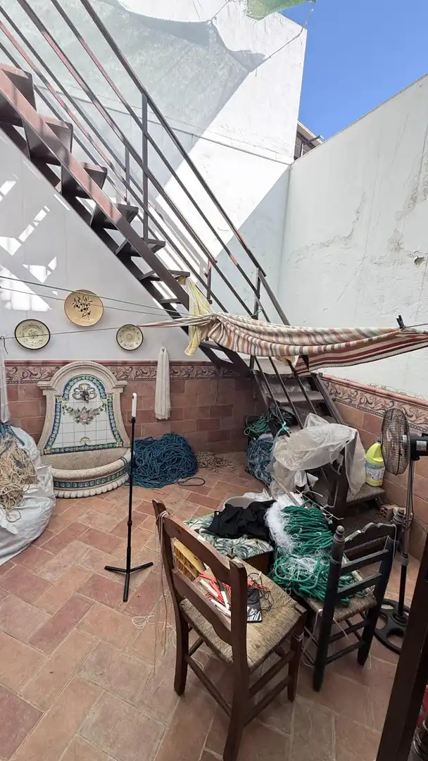 Terraza de Finca rústica en venta en Lepe con Aire acondicionado