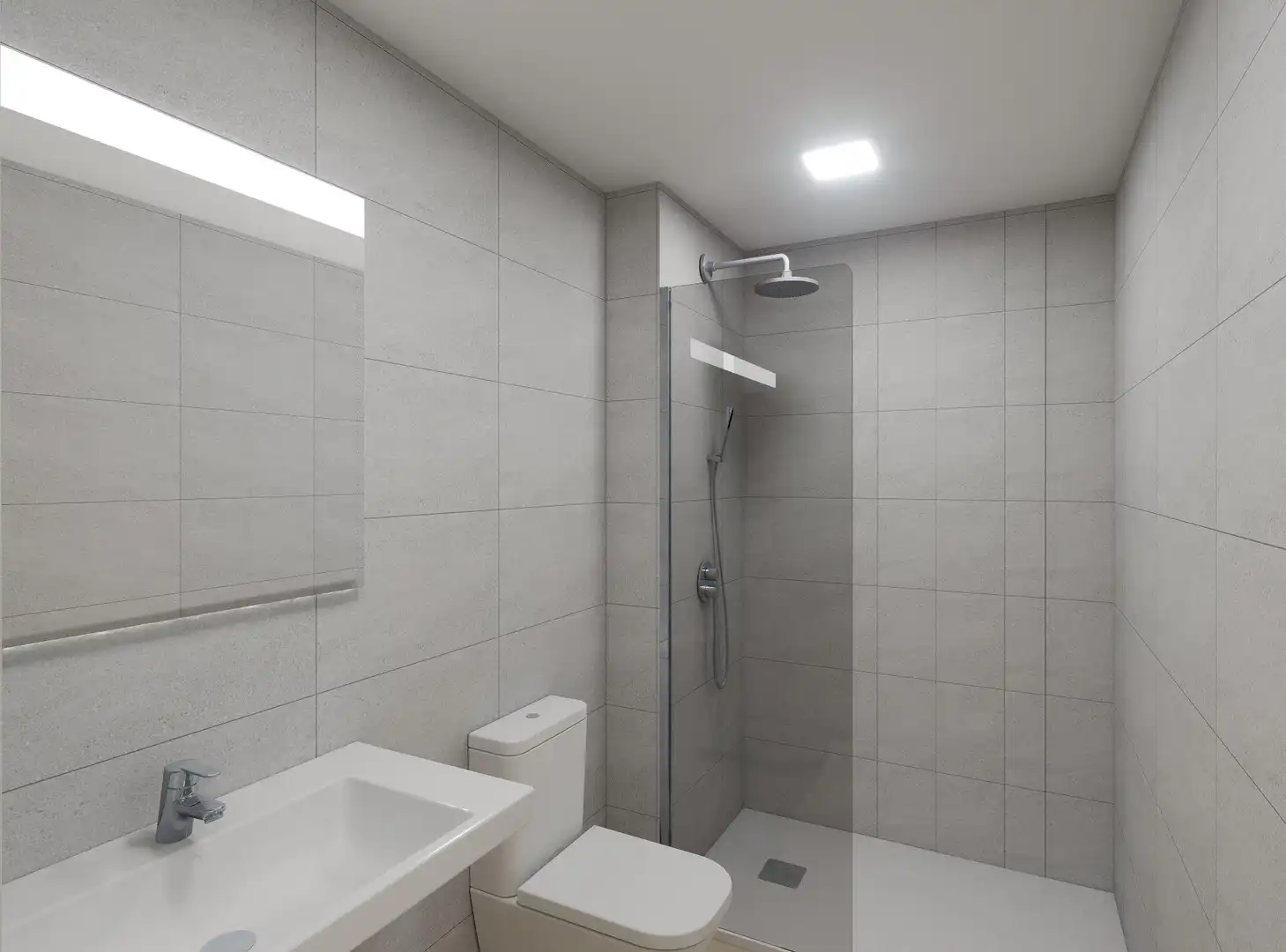Baño de Planta baja en venta en Palafolls con Aire acondicionado, Calefacción y Jardín privado