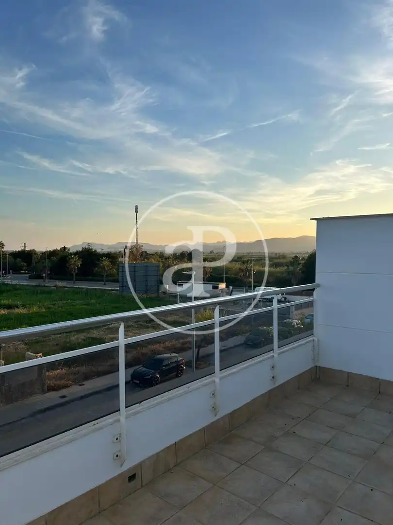 Exterior view of Attic for rent in Almenara  with Air Conditioner, Heating and Private garden