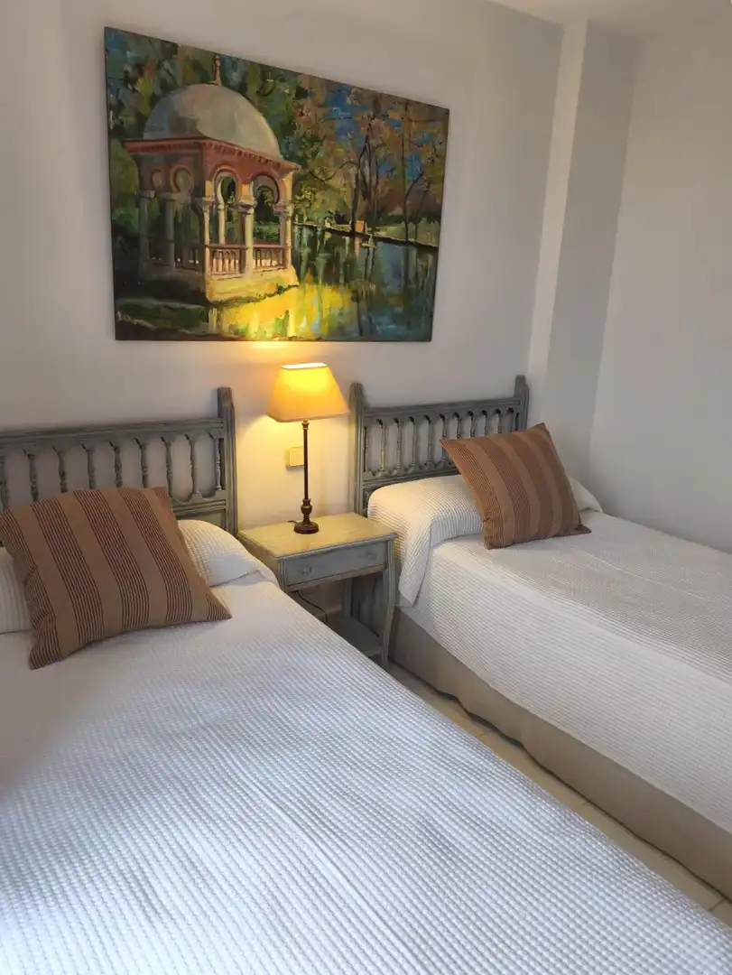 Habitación de Casa adosada de alquiler en Sotogrande con Aire acondicionado, Calefacción y Terraza