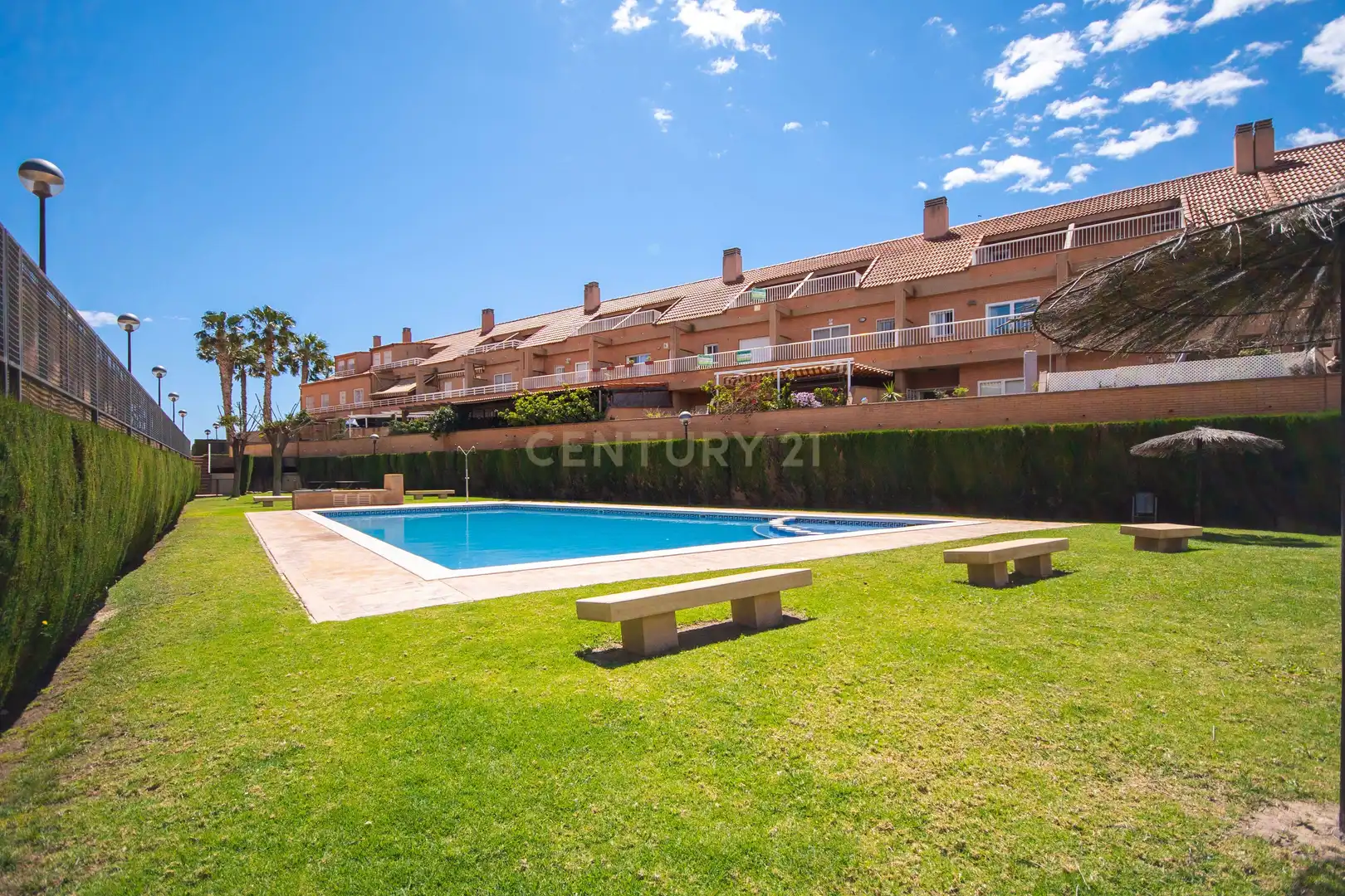 Jardín de Casa adosada en venta en Alicante / Alacant con Aire acondicionado, Balcón y Piscina comunitaria