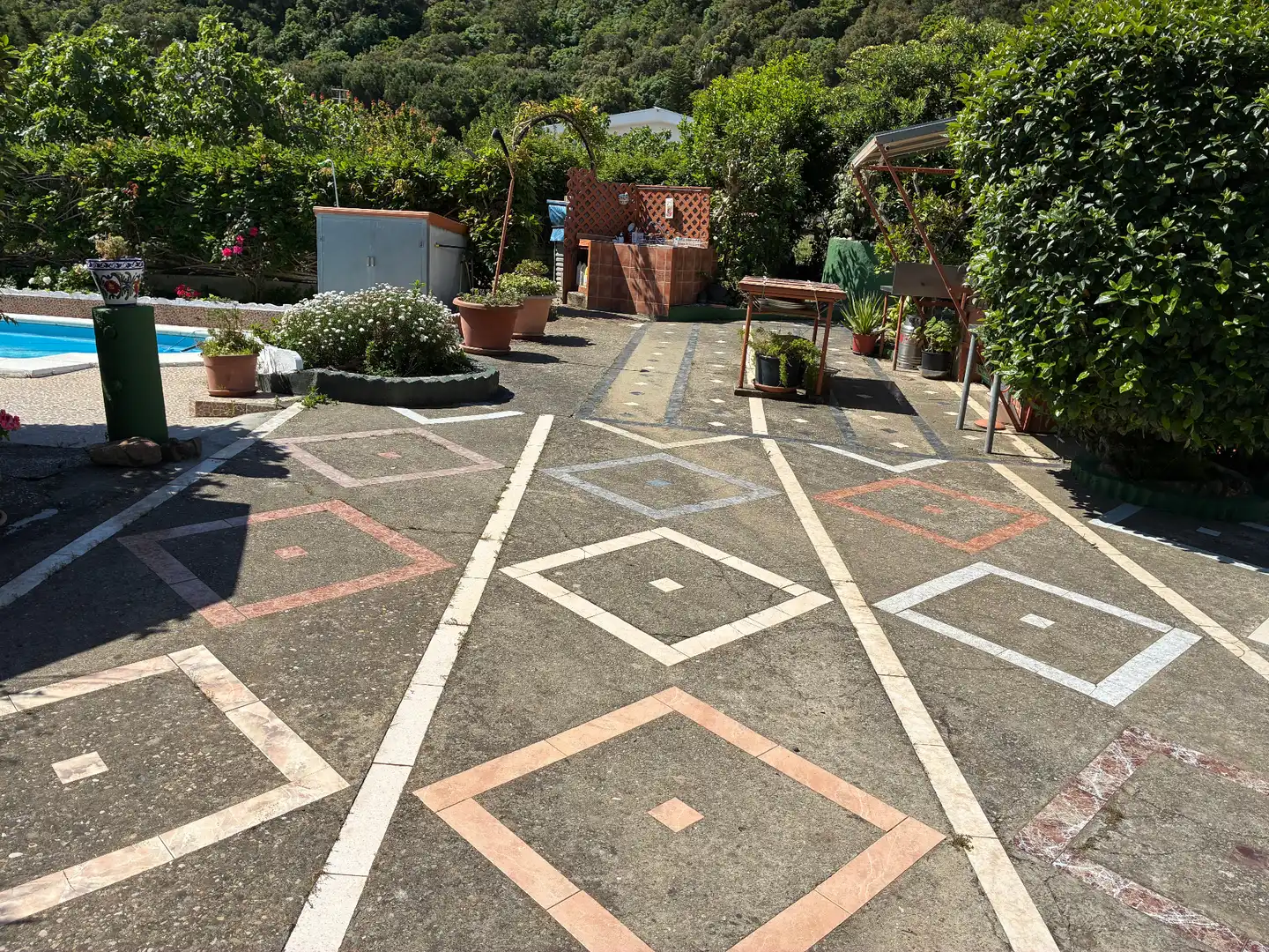 Jardín de Casa o chalet en venta en Los Barrios con Aire acondicionado, Jardín privado y Terraza