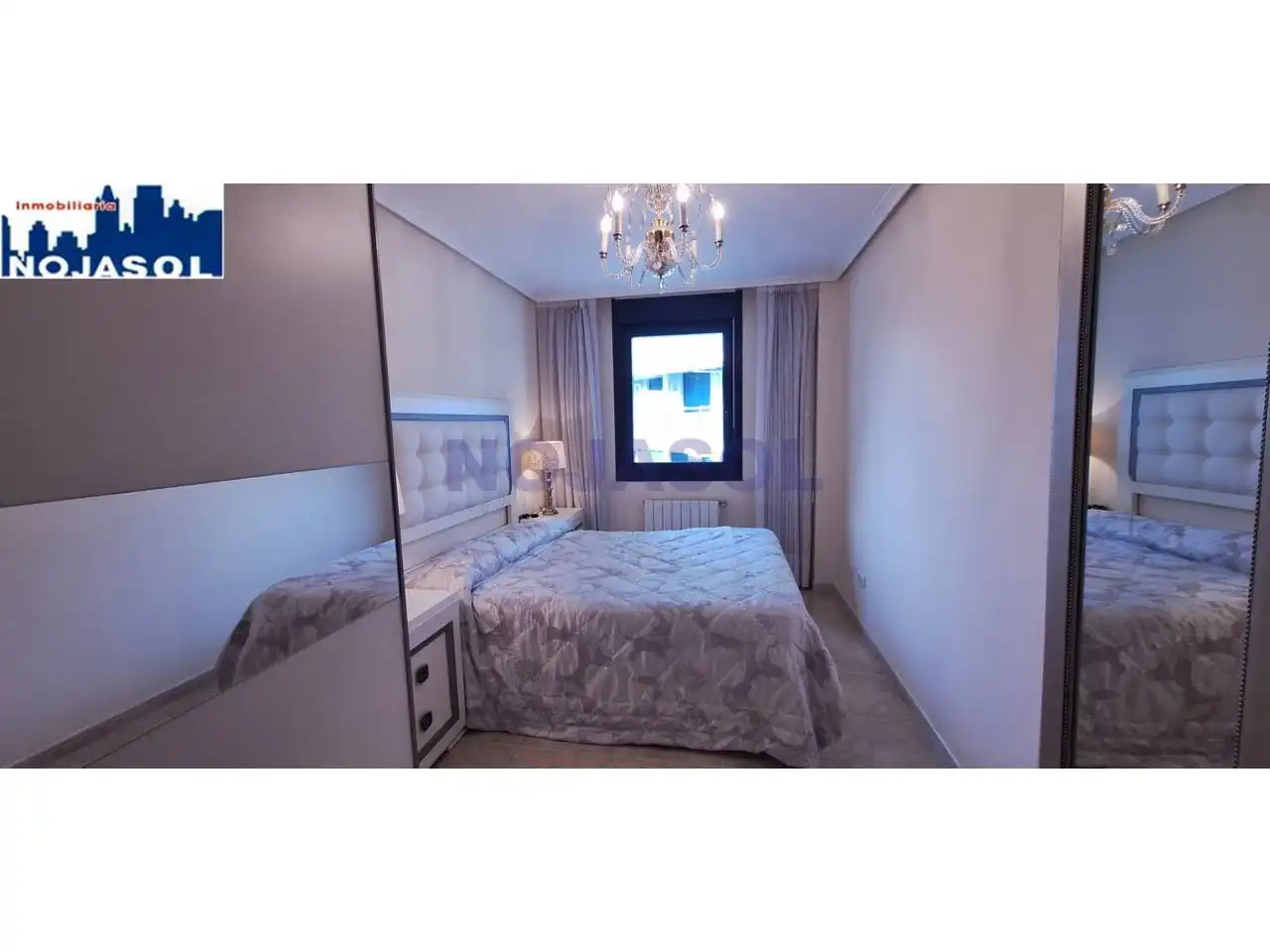 Bedroom of Flat for rent in Noja  with Heating, Terrace and Furnished