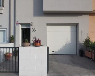 Exterior view of Single-family semi-detached for sale in Riola  with Air Conditioner and Terrace