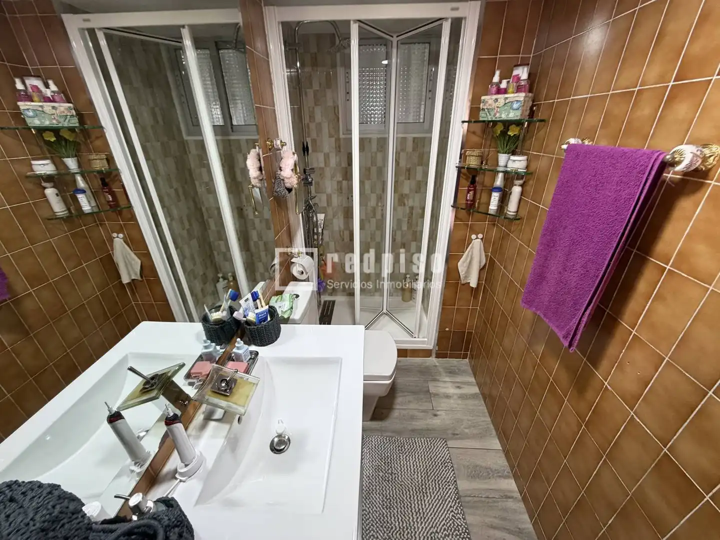 Baño de Piso en venta en Madrid con Calefacción, Parquet y Terraza