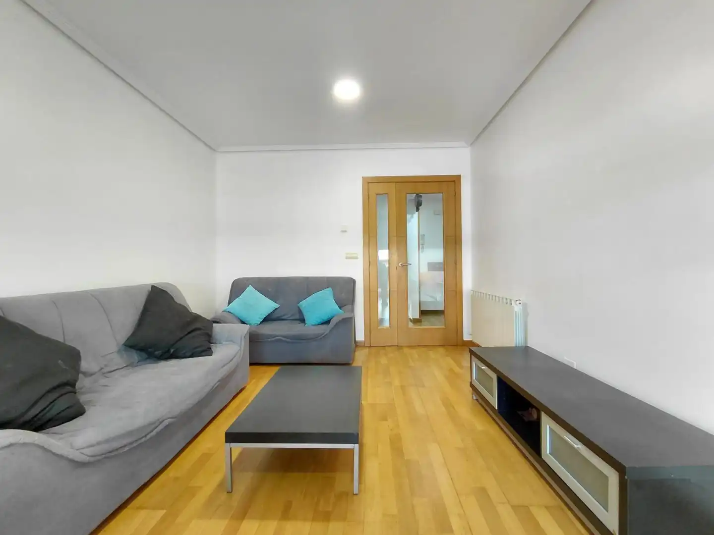 Sala de estar de Piso en venta en Vilagarcía de Arousa con Calefacción, Jardín privado y Terraza
