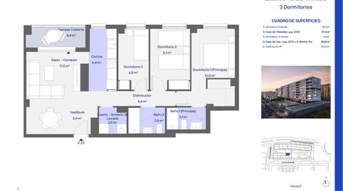 Photo 2 of Flat for sale in Giusseppe Verdi, 101, San José - Los Metales, Valencia