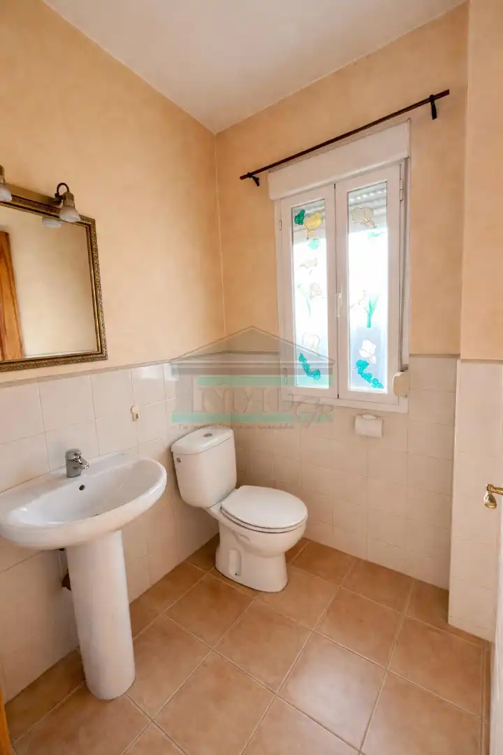 Baño de Casa o chalet en venta en Láchar con Jardín privado, Terraza y Piscina