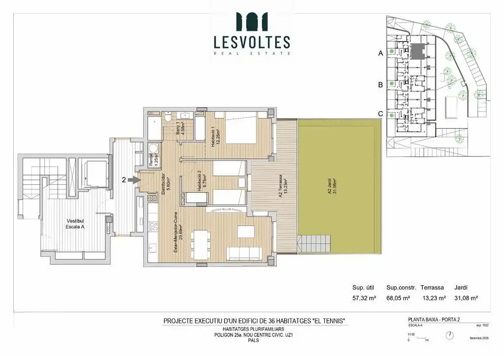 Piso con terraza en venta en Polígon 25a NOU CENTRE CÍVIC S/N, imagen 11