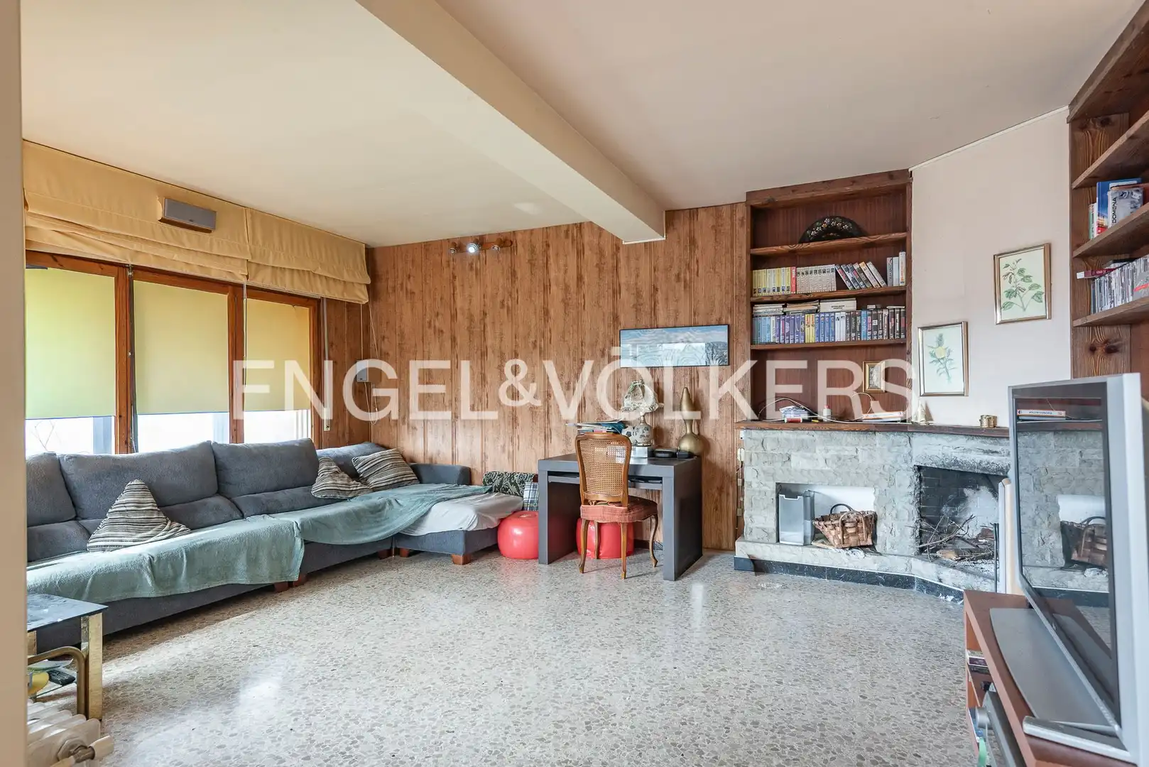 Sala d'estar de Casa o xalet en venda en Folgueroles amb Calefacció, Jardí privat i Terrassa