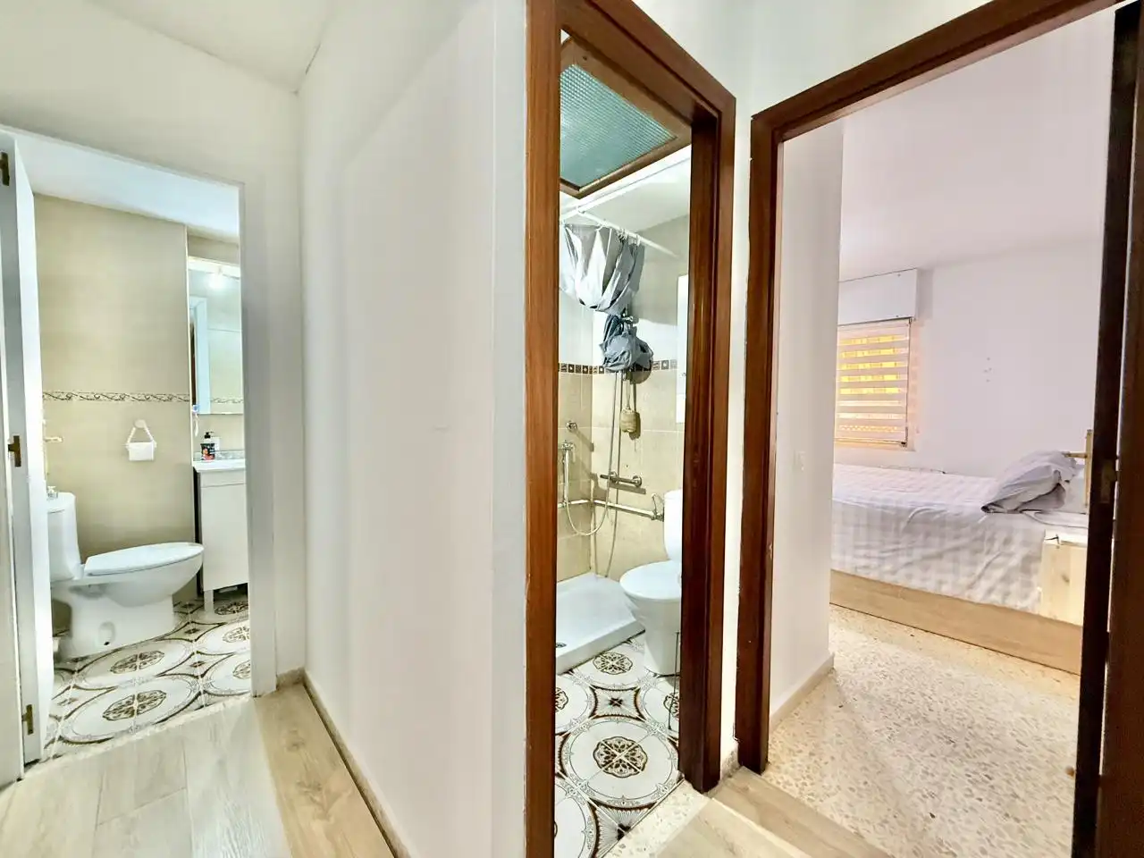 Bathroom of Flat for sale in  Palma de Mallorca  with Air Conditioner, Heating and Balcony