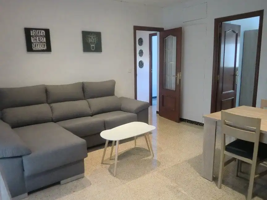 Sala d'estar de Pis per a compartir en Alcoy / Alcoi amb Aire condicionat i Balcó