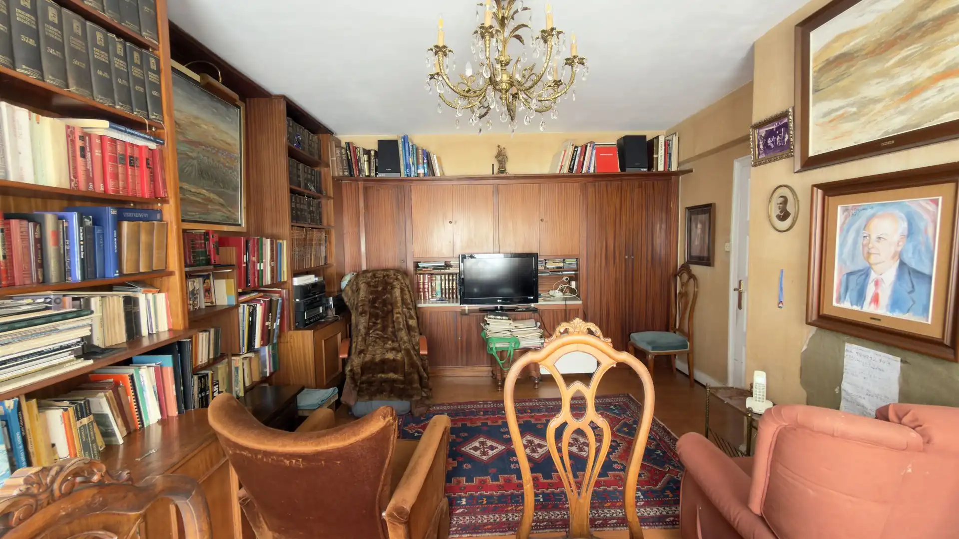 Sala de estar de Piso en venta en Getxo  con Calefacción, Terraza y Trastero