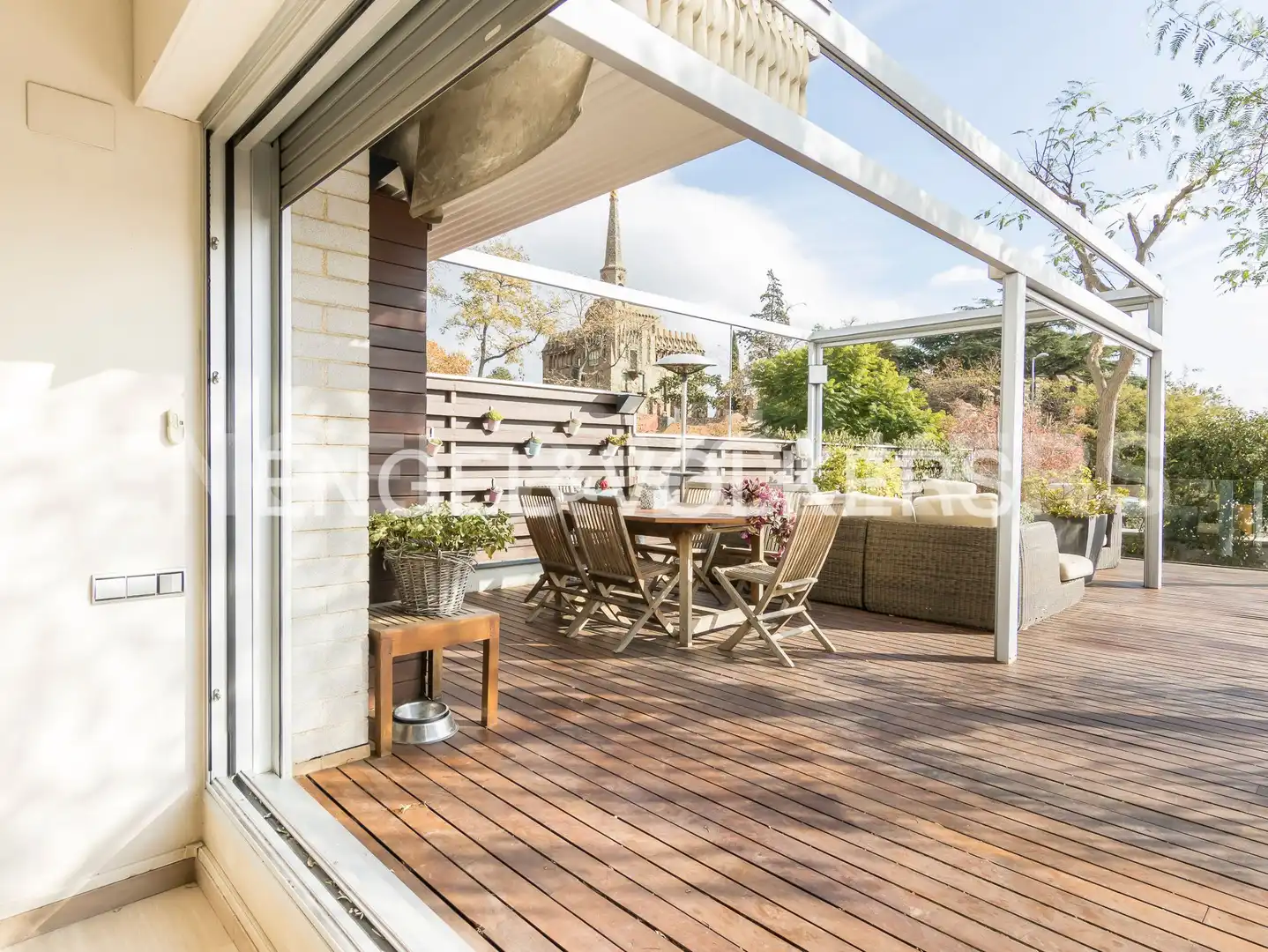 Terraza de Casa adosada en venta en Sarrià - Sant Gervasi