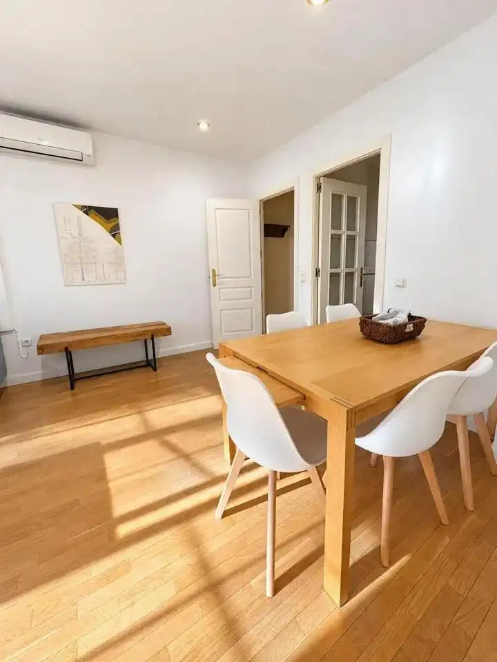 Esszimmer von Wohnung zur Miete in Madrid mit Möbliert