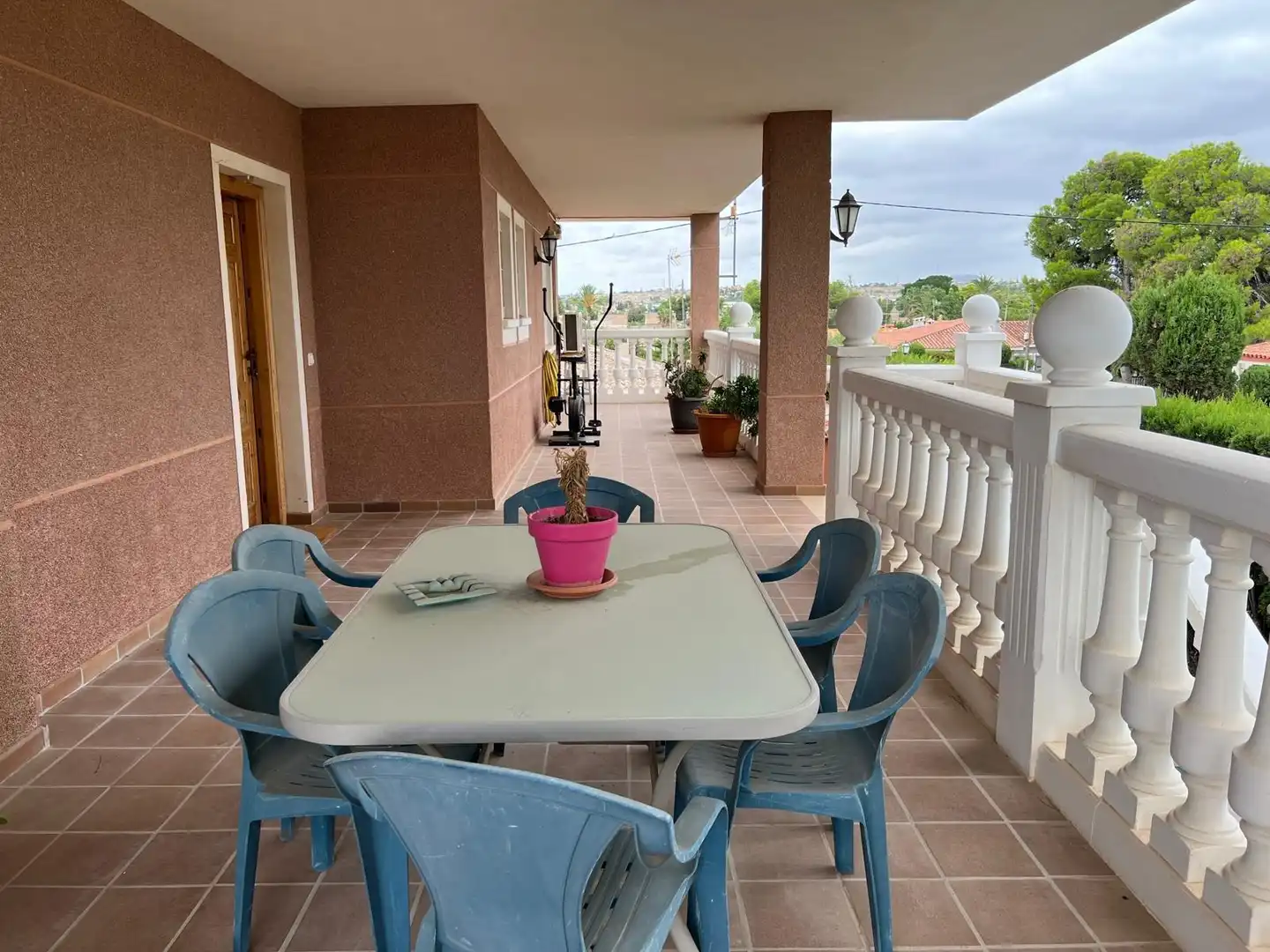 Terrassa de Casa o xalet en venda en Mutxamel amb Aire condicionat, Calefacció i Jardí privat