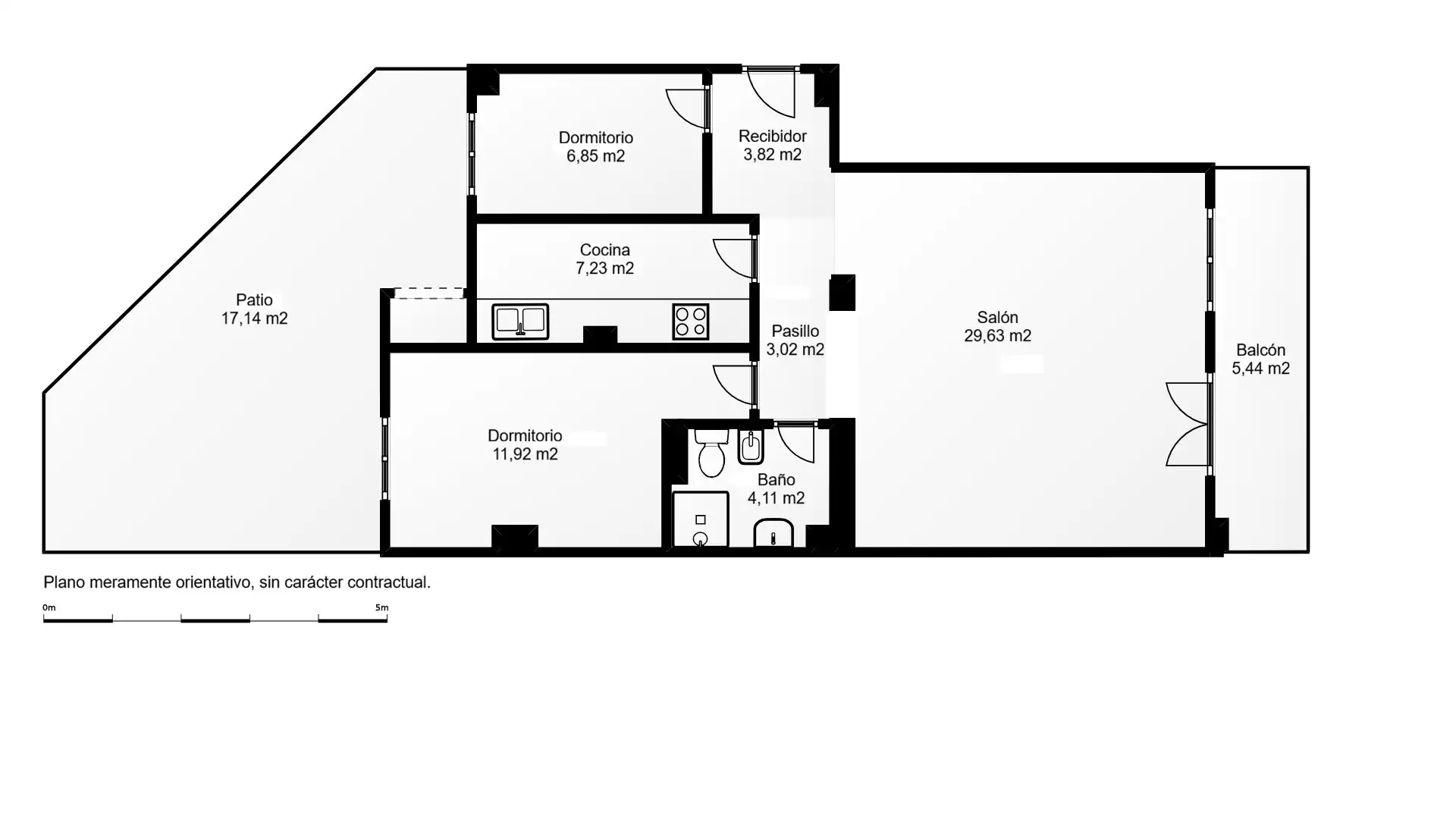 Wohnung zum Verkauf in Calle de Manuel Lasala, 8, Universidad San Francisco