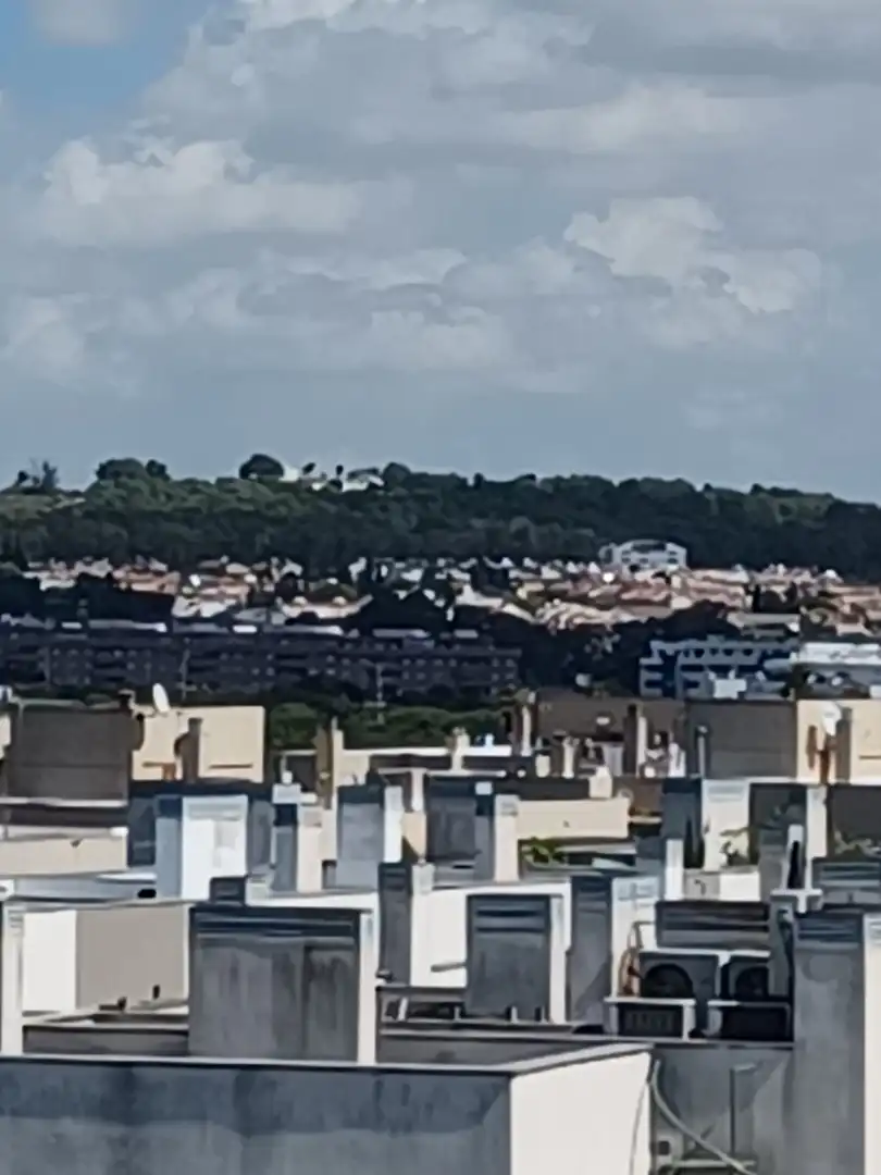 Vista exterior de Àtic en venda en El Puerto de Santa María amb Aire condicionat, Terrassa i Traster