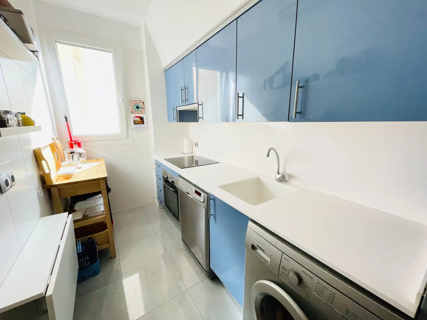 Kitchen of Flat for sale in Zaragoza  with Air Conditioner, Heating and Parquet flooring