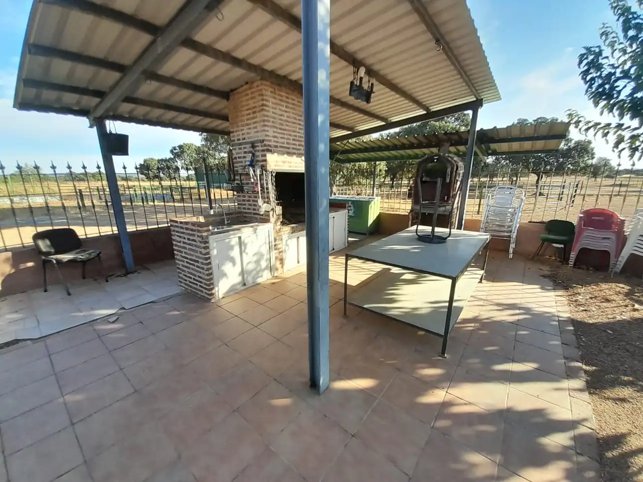 Terraza de Finca rústica en venta en Almodóvar del Campo con Aire acondicionado y Calefacción
