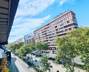 Vista exterior de Pis de lloguer en  Zaragoza Capital amb Aire condicionat, Terrassa i Balcó