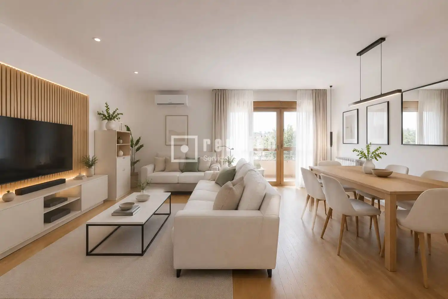 Living room of Houses for sale in Las Rozas de Madrid  with Private garden, Terrace and Storage room